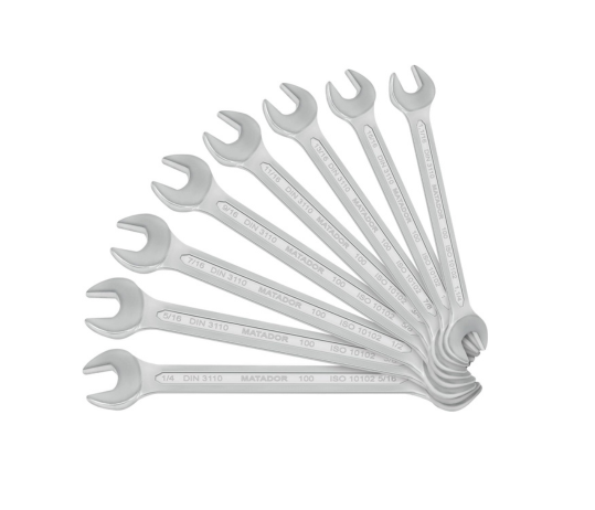 Matador 0100 Double Open-Ended Spanner Set