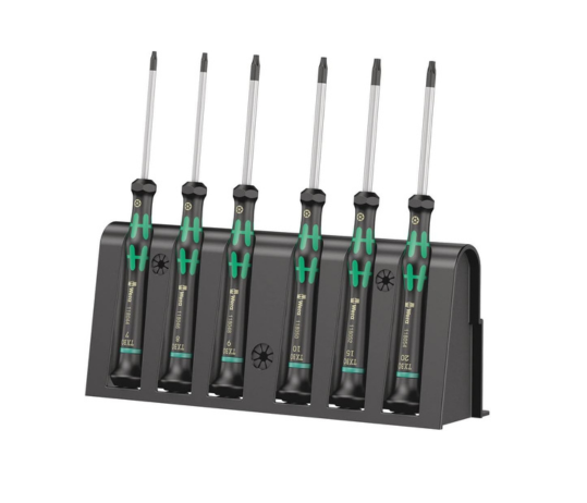 Wera 05118154001 Kraftform Micro Torx-Pin Screwdriver Set