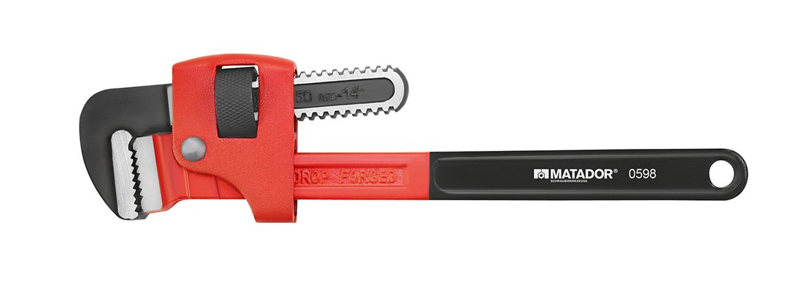 MATADOR 0598 0010 One-Hand Pipe Wrench