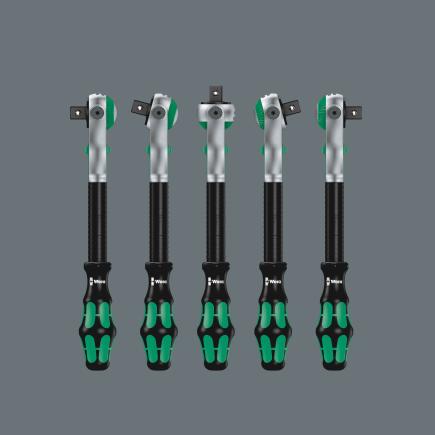 Speed ratchet and metric socket set