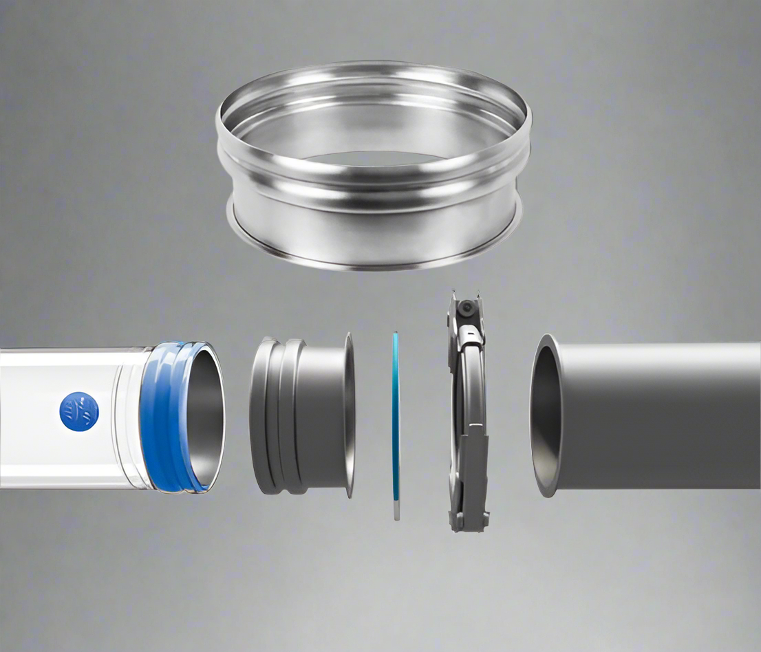 BFM Lipped Spigot with JACOB Clamp