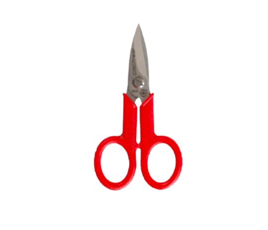 OSCA 150 Electricians Scissors Sheathed Stainless Steel - 140mm Professional Cable Cutting Scissors