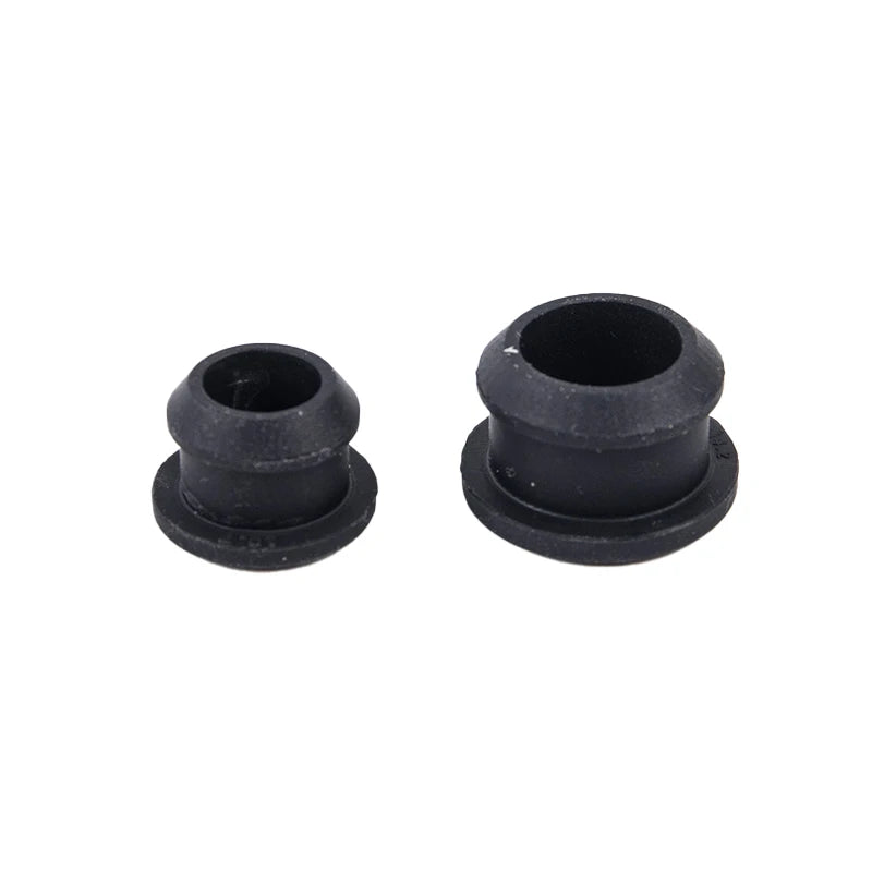 Black Silicone Rubber Snap-On Hole Plug