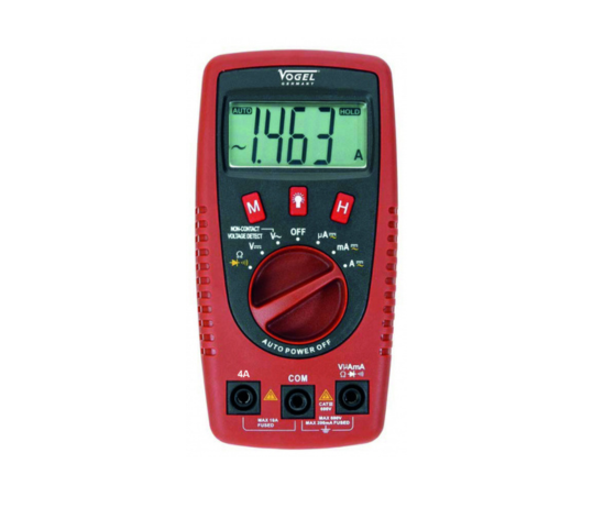 VOGEL Digital Multimeter, IP44, 0 - 600 V