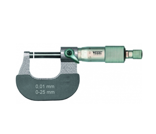 WOGEL External Micrometer DIN 863 – 0 - 25 mm