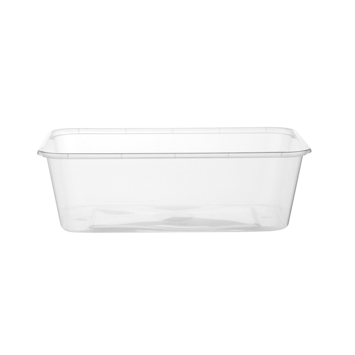 Clear Rectangle Microwave Container - hotpackwebstore.com - Microwavable Containers