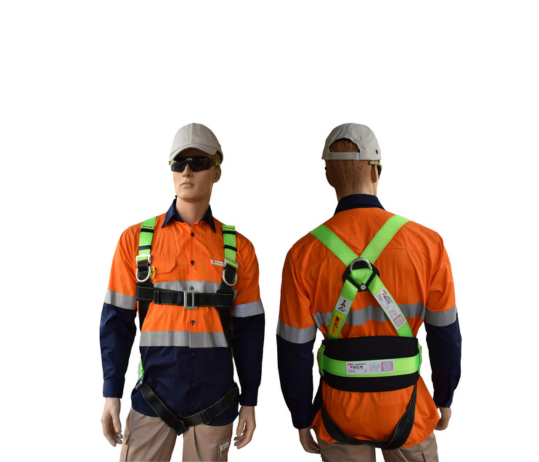 Full Body Harness with Integrated Bel