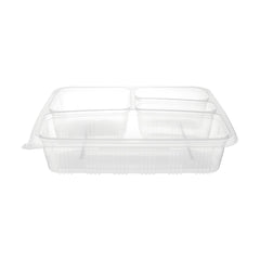 Microwaveable 4 Compartment Container With Lid