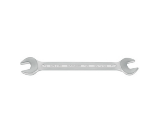 MATADOR 0100 Double Open-End Spanner , DIN 3110