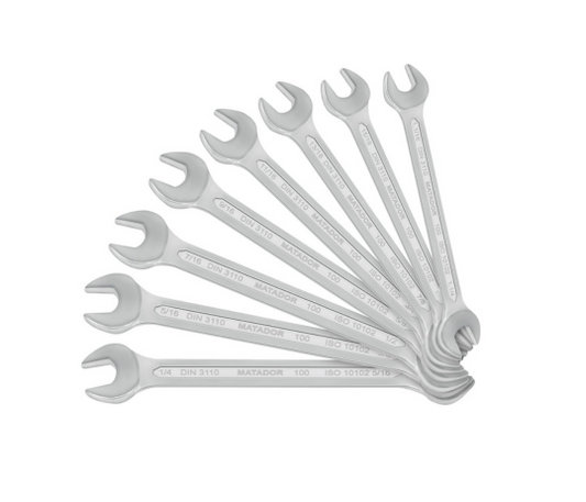 Matador  0100  Double Open-Ended Spanner Set