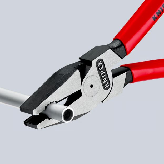 Knipex High Leverage Combination Pliers, 200mm, Plastic Coated