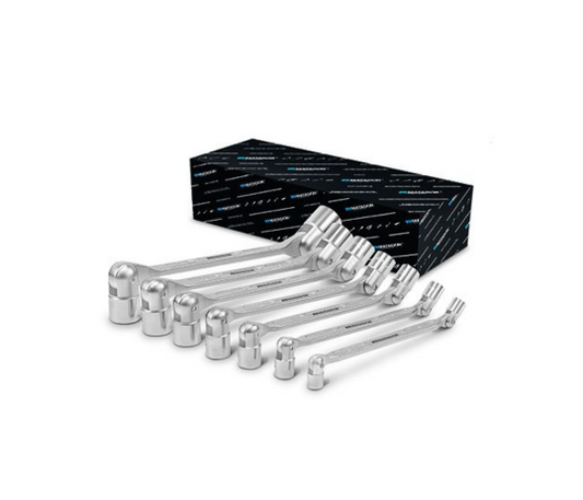 MATADOR 04309070 Double Ended Swivel Head Wrenches Set