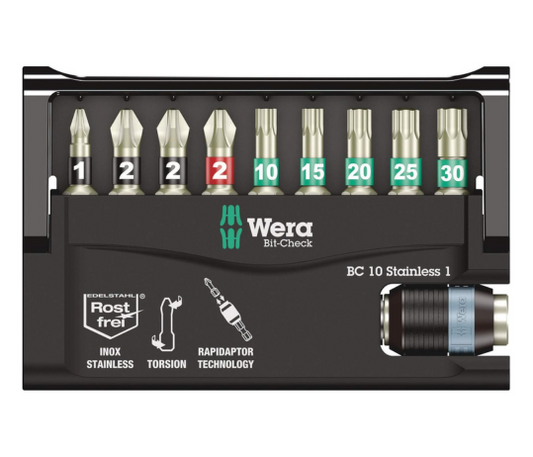 Wera 073630 Rapidaptor Screwdriver Set