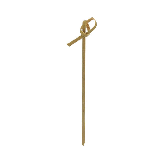 Premium Eco-Friendly Bamboo Knotted Skewers - Perfect for Appetizers, Drinks, Sandwiches