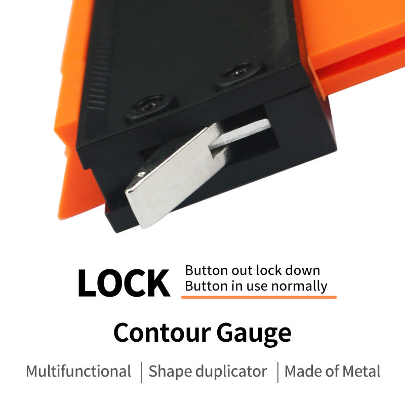 Plastic Measuring Contour Gauge Duplicator