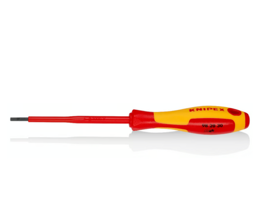 KNIPEX 98 20 30 – VDE Slotted Screwdriver