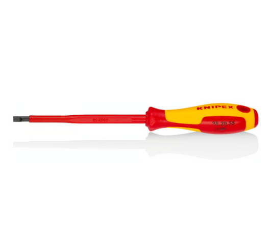 KNIPEX 98 20 55 – VDE Slotted Screwdriver