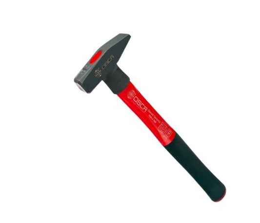 OSCA Machinist’s Hammer 1000g – Three-Component Anti-Slip Handle | Heavy-Duty Precision Hammer (2100 1006)