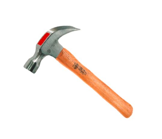 OSCA 085PH 16 Carpenter’s Hammer, American Type, Hickory Wood Handle – 16 oz (454g) Claw Hammer