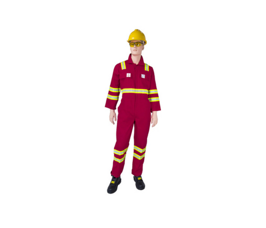 Fire Retardant Coverall – 320 GSM | High-Performance Safety Workwear