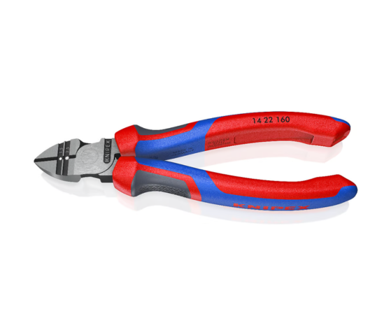 KNIPEX 14 22 160 Diagonal Insulation Stripper – High-Capacity Cutter for Electrical Work