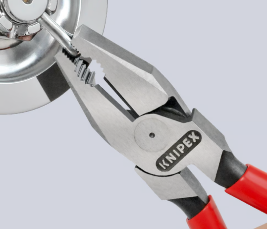 KNIPEX 02 01 180 High Leverage Combination Pliers – Powerful &amp; Efficient