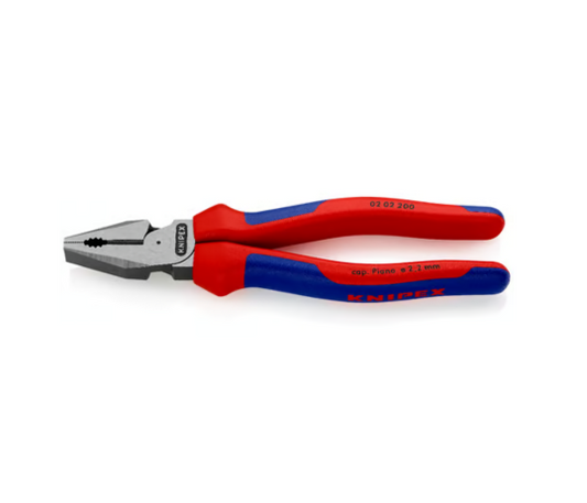 KNIPEX 02 02 200 High Leverage Combination Pliers – Heavy-Duty & Ergonomic