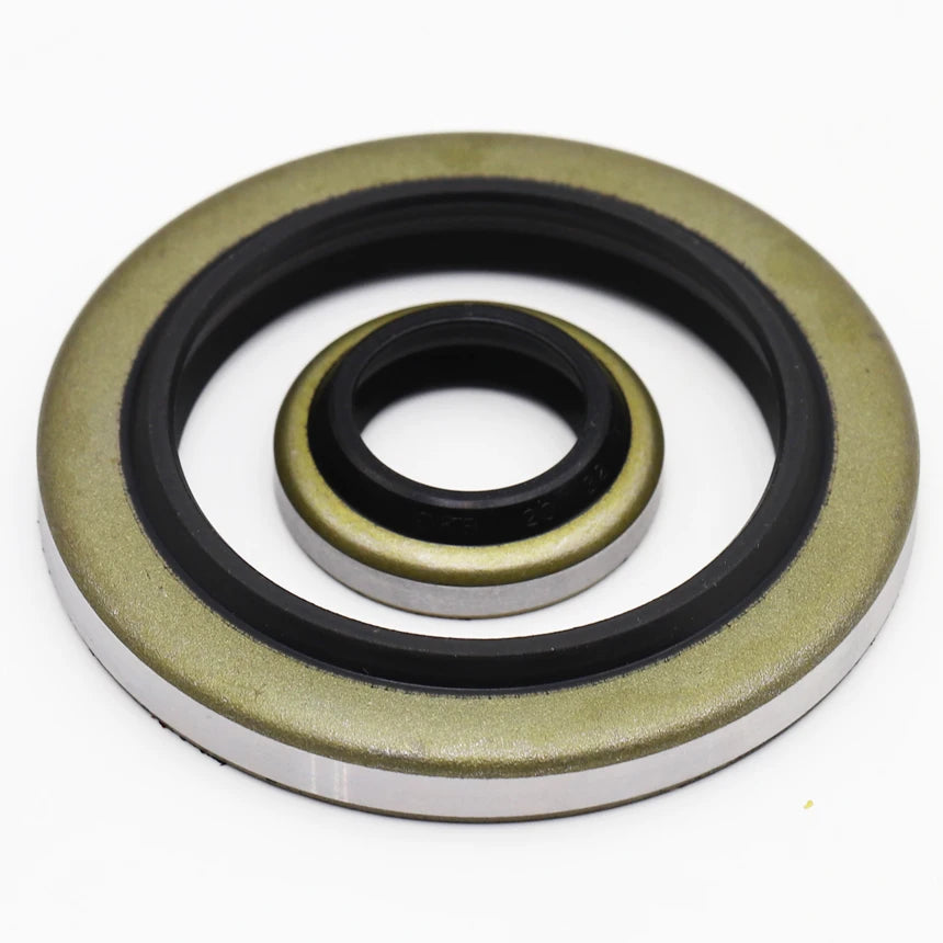 Rubber Iron Shell Skeleton U Wiper Ring