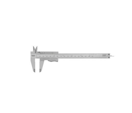 Pocket Vernier Caliper DIN 862, with fixing screw, 150 mm / 6 inch