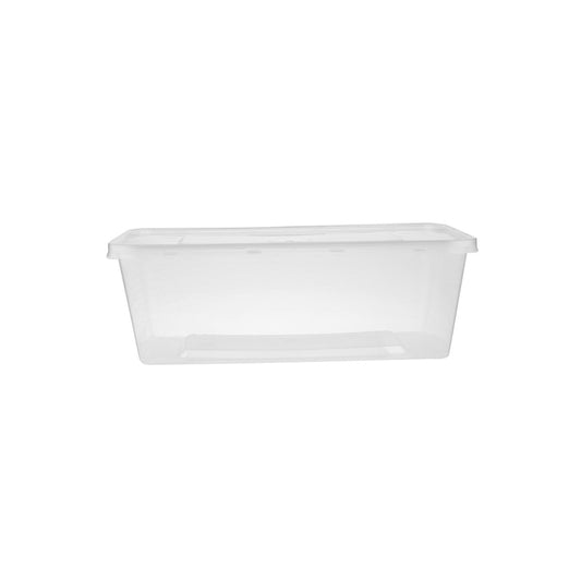 Clear Rectangle Microwave Container