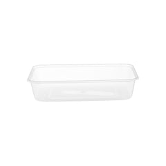 Clear Rectangle Microwave Container