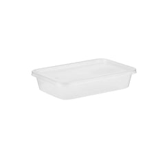Clear Rectangle Microwave Container