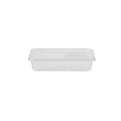 Clear Rectangle Microwave Container
