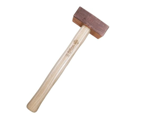 OSCA Copper Hammer 1500g with Ash Wood Handle – Non-Sparking Soft Face (070F1500)