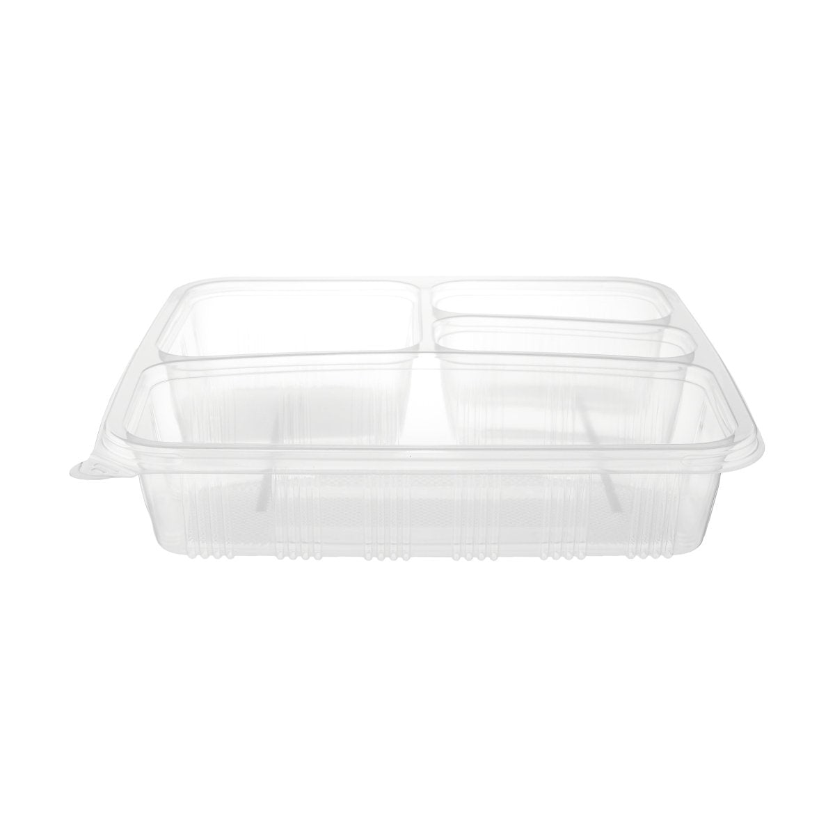 Microwaveable 4 Compartment Container With Lid