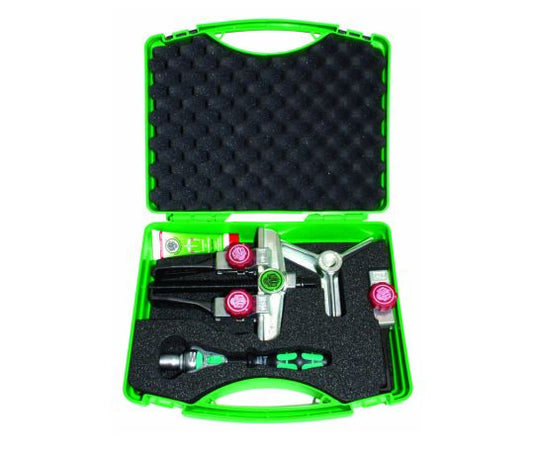 KUKKO KS-2030-1+S/8000A Puller Set, 2 & 3 Arm Gear Puller Kit with Wera Ratchet